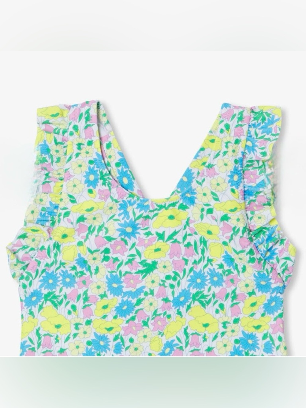 Jacadi Baby Girl Liberty Floral One-Piece Swimsuit - Size 18M - Picture 15 of 15